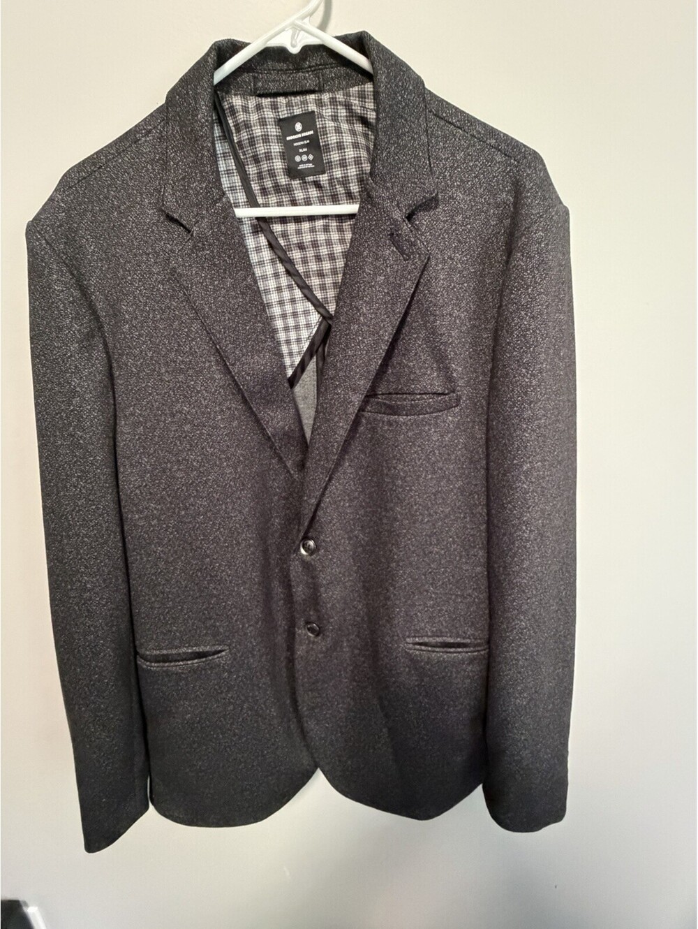 Brooklyn Brigade Jacket Mens XL 44 Gray Modern Slim Attractive and Comfortable